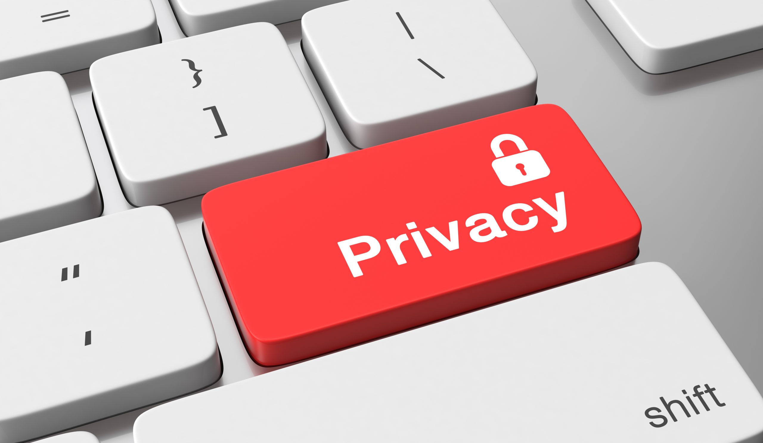 Internet privacy concept